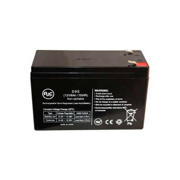 Battery Clerk AJC Hewlett Packard R2200 G2, T2200 G2, T2200-XR 12V 9Ah UPS Battery HEWLETT PACKARD-R2200 G2 - main
